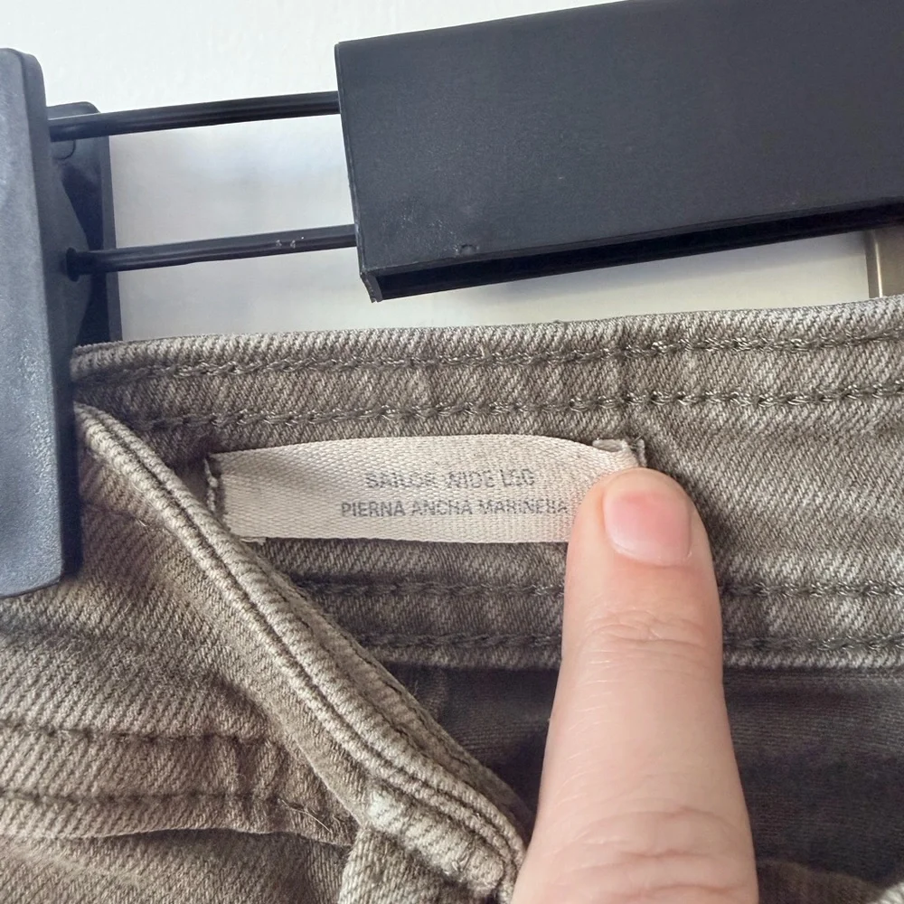 Universal Thread Olive Wide-Leg Pants - Picture 4 of 4